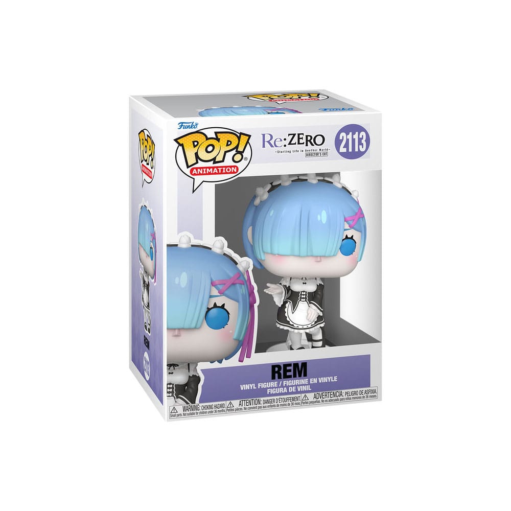 Re:ZERO POP! Animation Vinyl Figur Rem w/CH 9 cm Funko POP! Yokina