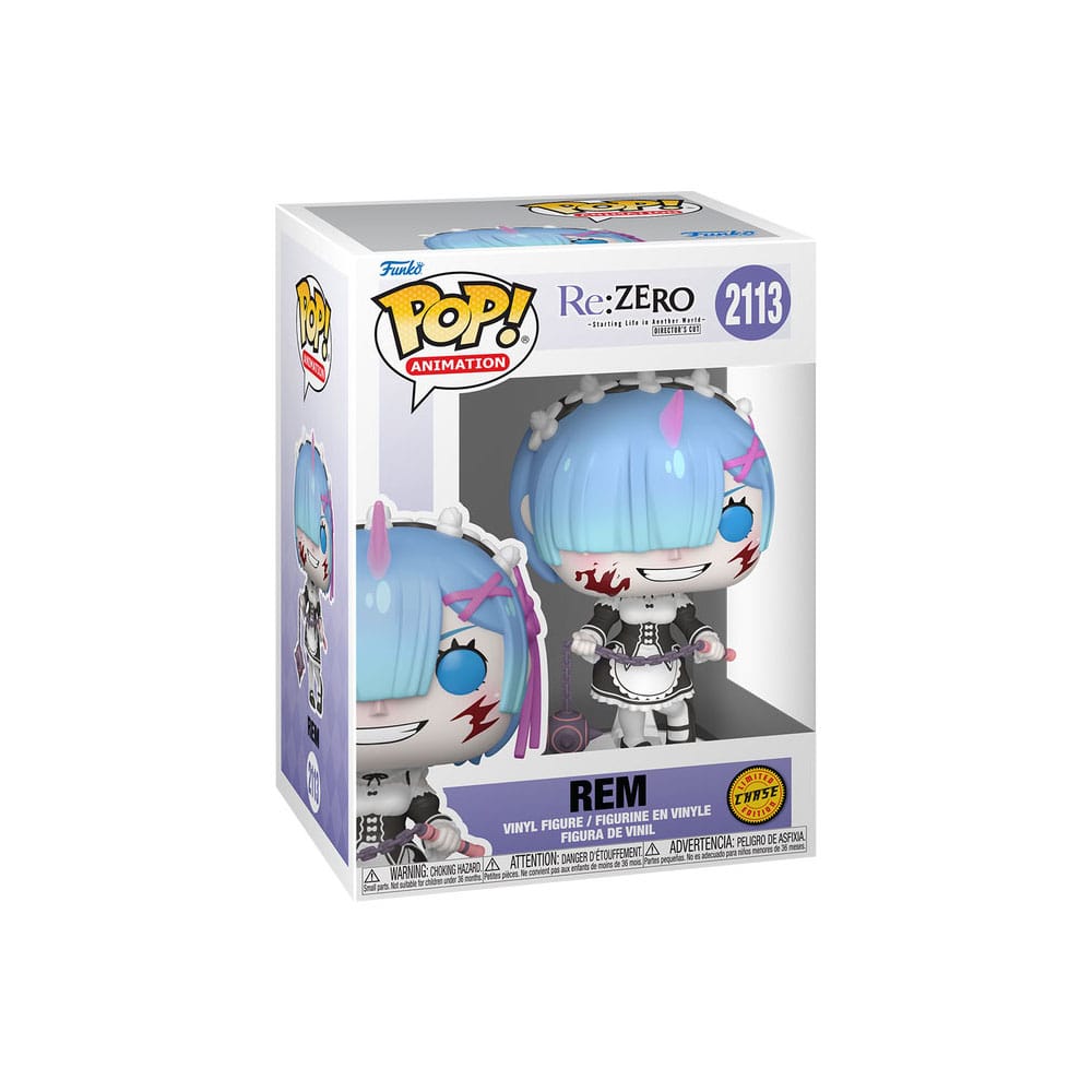 Re:ZERO POP! Animation Vinyl Figur Rem w/CH 9 cm Funko POP! Yokina