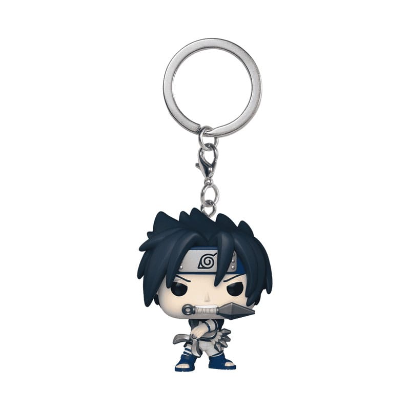 Naruto Classic POP! Vinyl Schlüsselanhänger Sasuke 4 cm Schlüsselanhänger Yokina