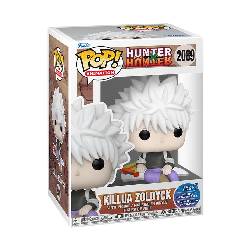 Hunter x Hunter POP! Animation Vinyl Figur Killua (Sit) 9 cm Funko POP! Yokina