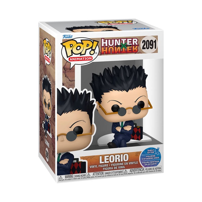 Hunter x Hunter POP! Animation Vinyl Figur Leorio (Sit) 9 cm Funko POP! Yokina