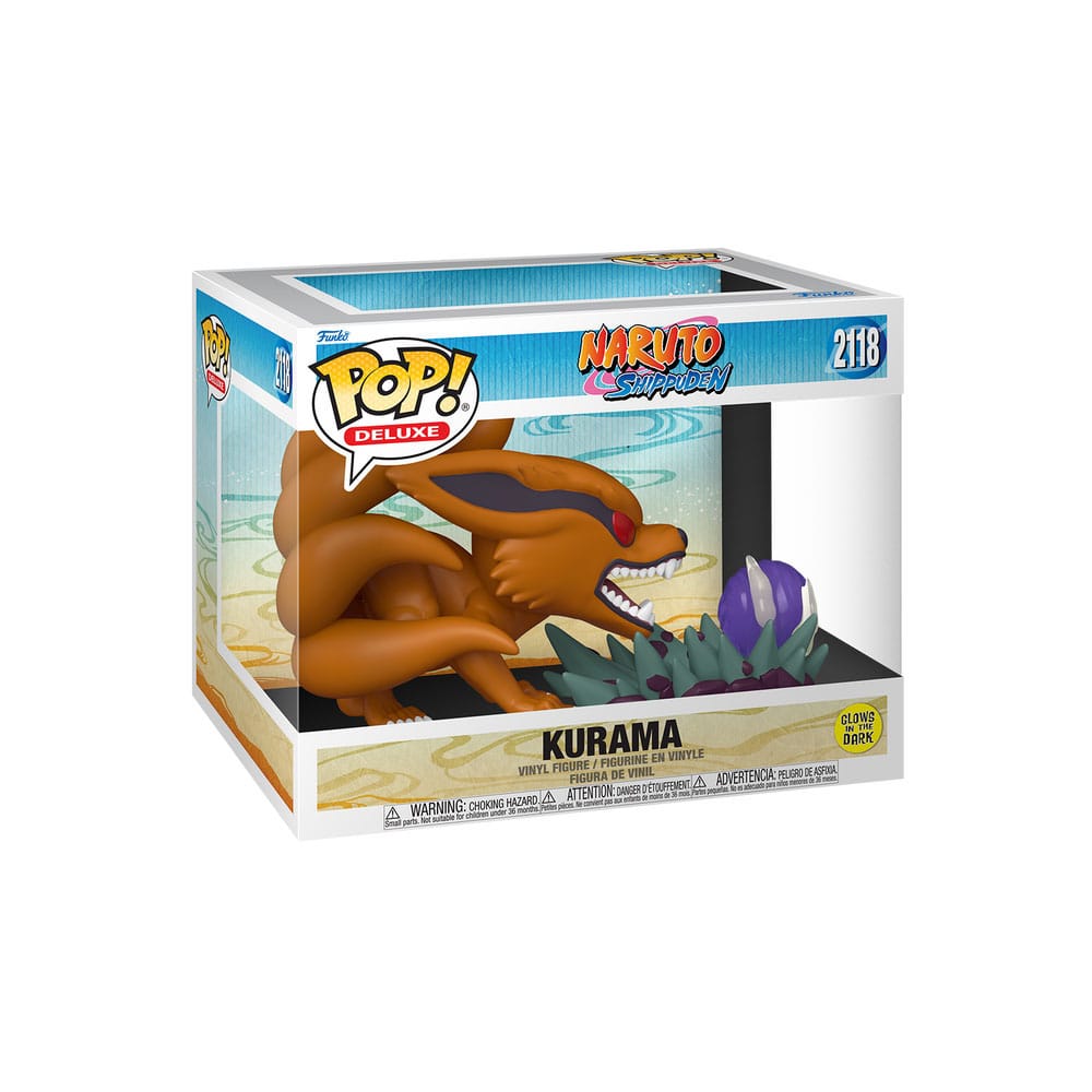 Naruto Shippuden POP! Deluxe Vinyl Figur Kurama (GW) 9 cm Funko POP! Yokina