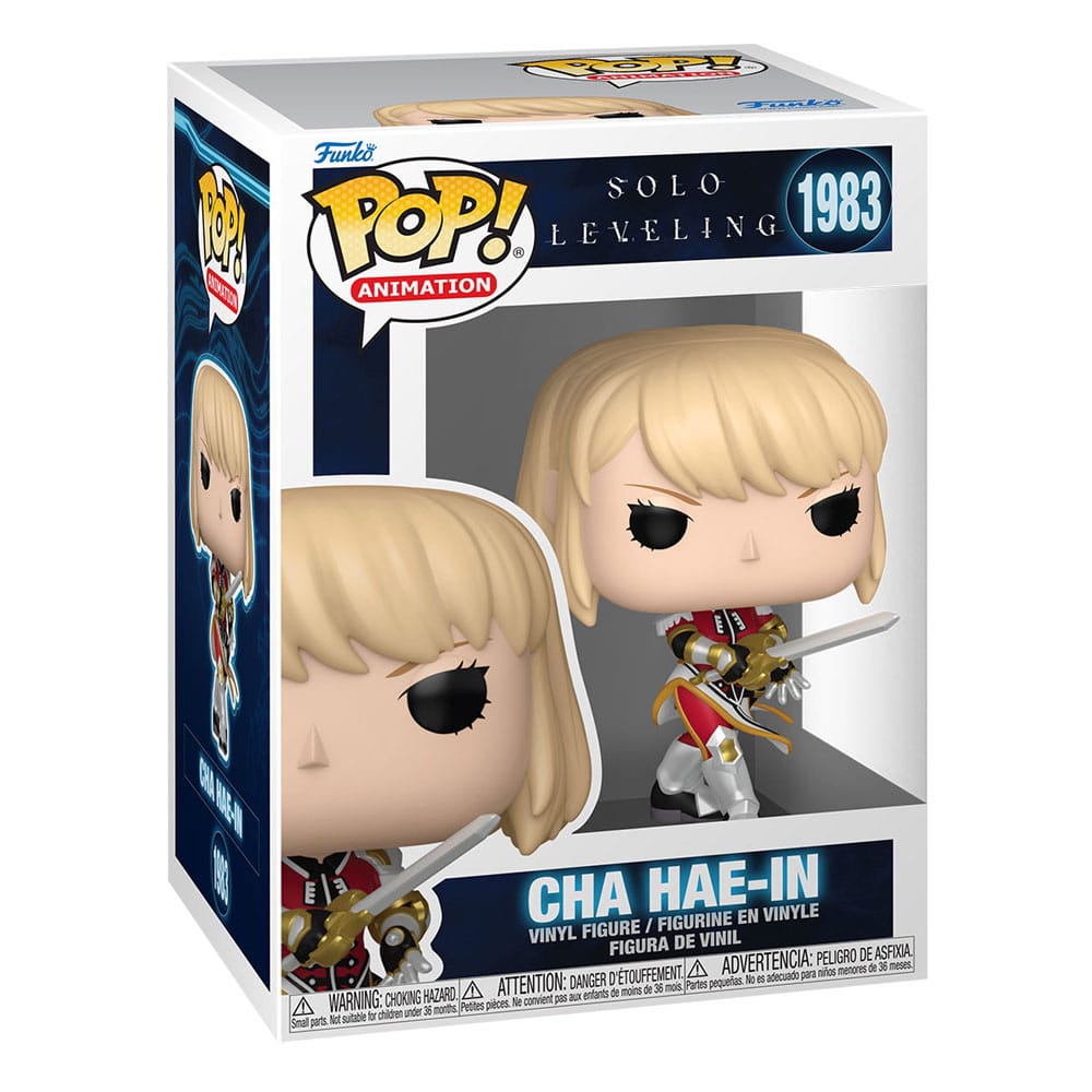Solo Leveling POP! Animation Vinyl Figur Cha Hae-In 9 cm Funko POP! Yokina