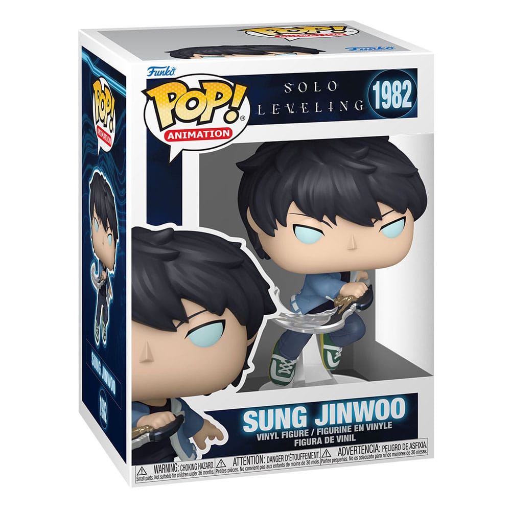 Solo Leveling POP! Animation Vinyl Figur Sung Jinwoo with Chase 9 cm Funko POP! Yokina