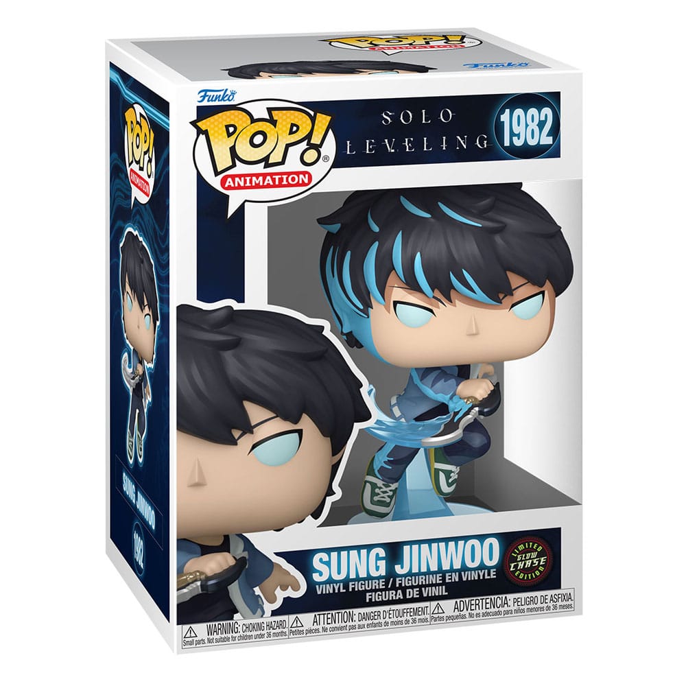 Solo Leveling POP! Animation Vinyl Figur Sung Jinwoo with Chase 9 cm Funko POP! Yokina