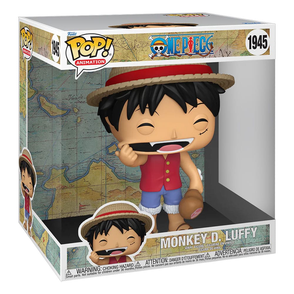 One Piece Super Sized Jumbo POP! Vinyl Figur Monkey D. Ruffy (Stretching) 25 cm Funko POP! Yokina