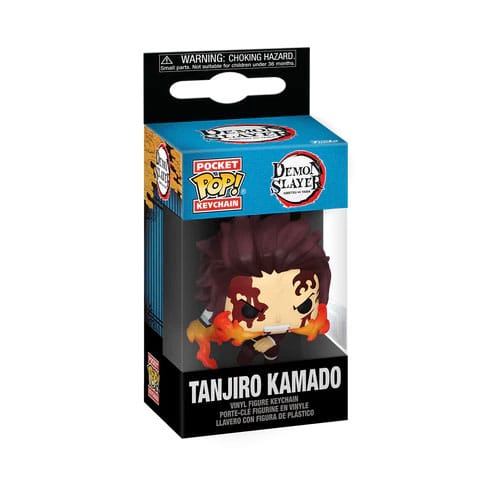 Demon Slayer: Kimetsu no Yaiba POP! Vinyl Schlüsselanhänger Tanjiro (Dancing Flash) 4 cm Schlüsselanhänger Yokina