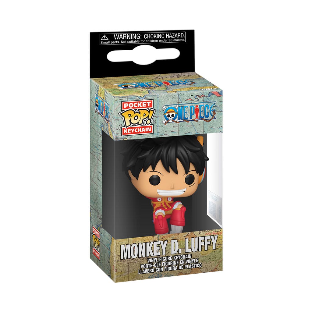 One Piece POP! Vinyl Schlüsselanhänger Luffy (Egghead) 4 cm