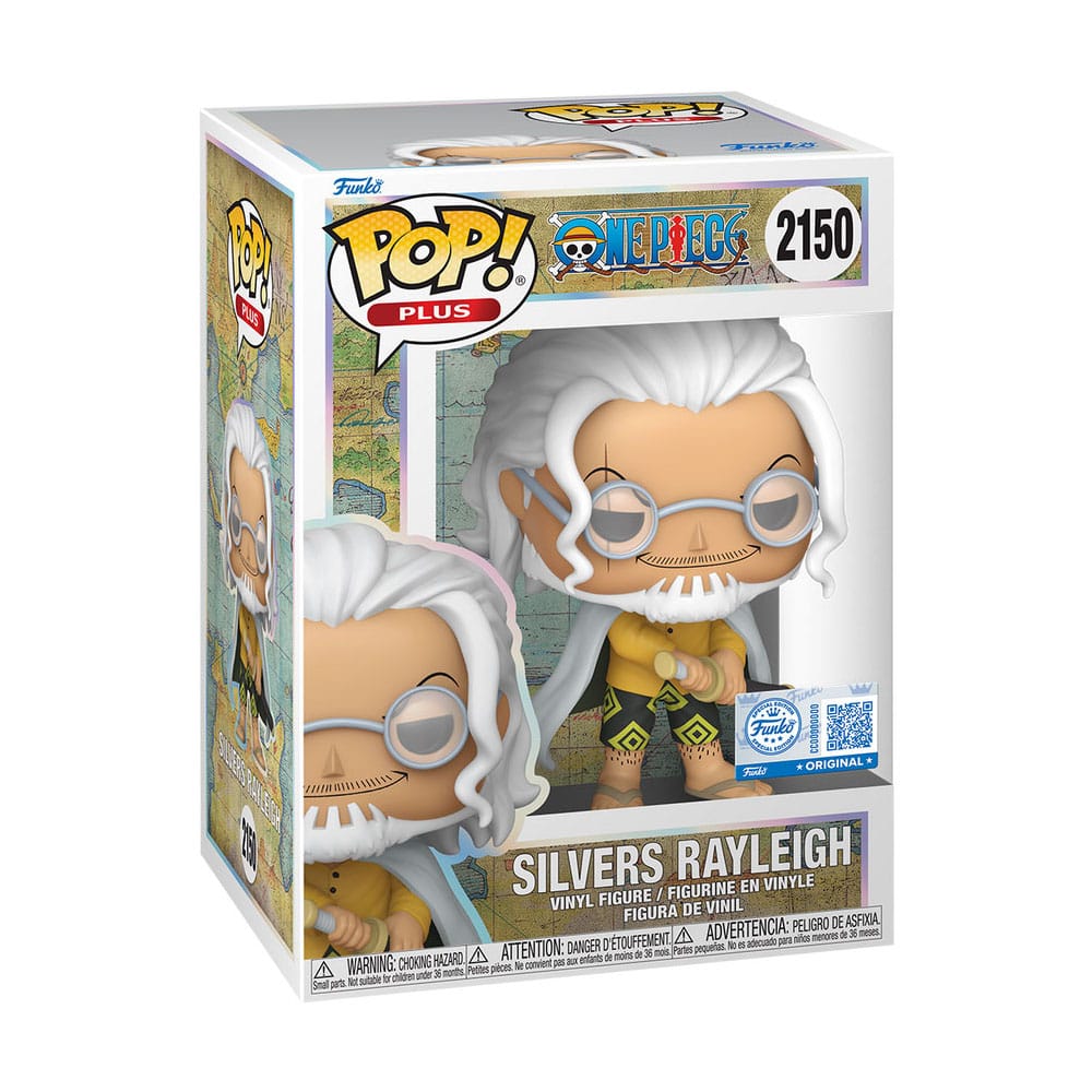 One Piece POP! Animation Vinyl Figur Silvers Rayliegh w/CH 9 cm Funko POP! Yokina