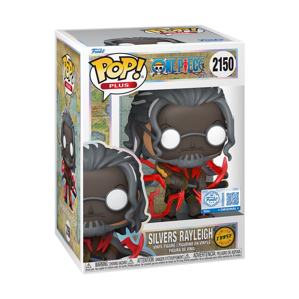 One Piece POP! Animation Vinyl Figur Silvers Rayliegh w/CH 9 cm Funko POP! Yokina
