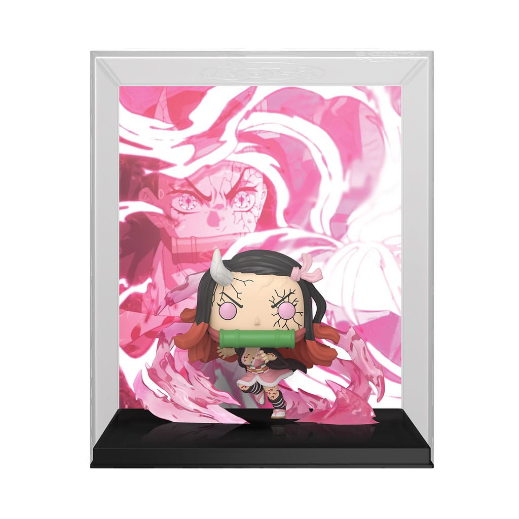 Demon Slayer: Kimetsu no Yaiba POP! Animation Cover Vinyl Figur Nezuko 9 cm Funko POP! Yokina