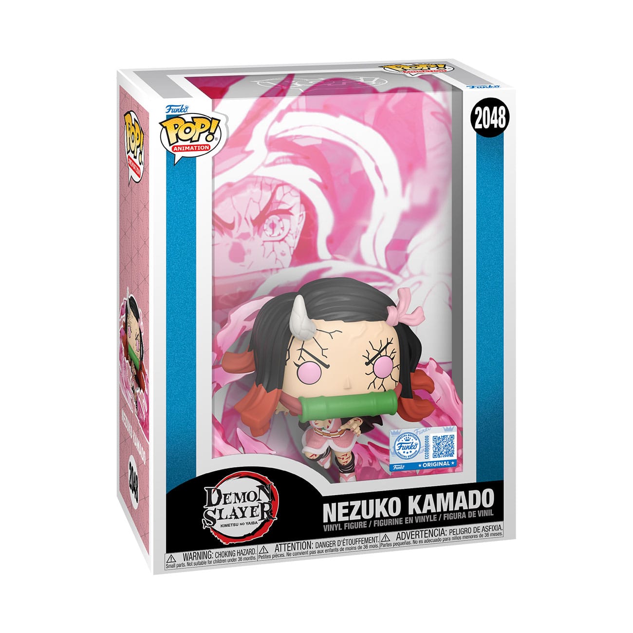 Demon Slayer: Kimetsu no Yaiba POP! Animation Cover Vinyl Figur Nezuko 9 cm Funko POP! Yokina