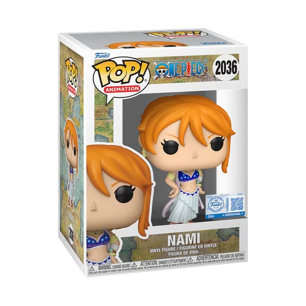 One Piece POP! Animation Vinyl Figuren OP- Nami (Alabasta) 9 cm Funko POP! Yokina