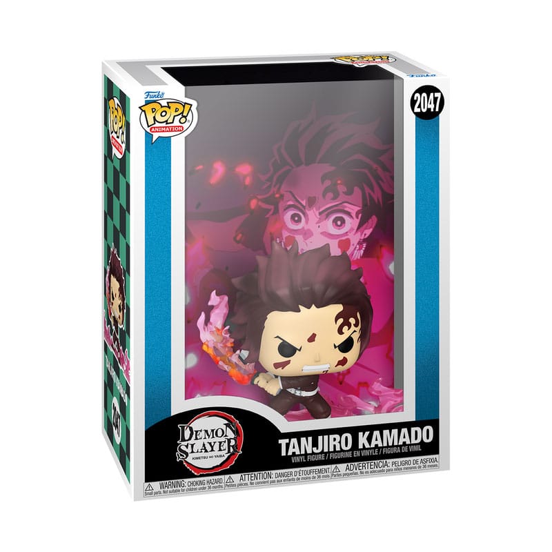 Demon Slayer: Kimetsu no Yaiba POP! Game Cover Vinyl Figur Tanjiro 9 cm Funko POP! Yokina