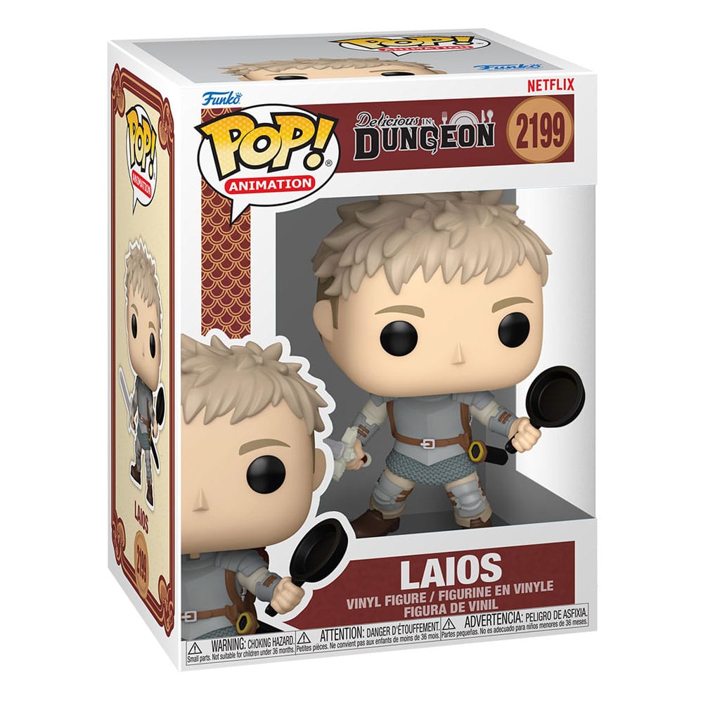 Delicious in Dungeon POP! Animation Vinyl Figuren Laios with Chase 9 cm Funko POP! Yokina