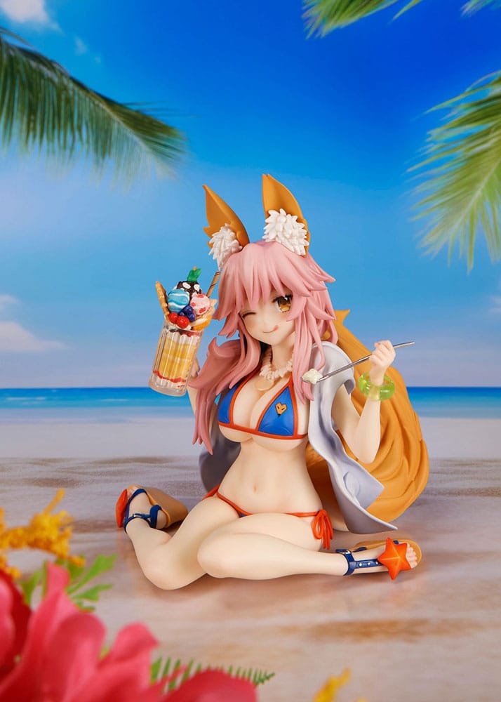 Fate/Grand Order PVC Statue Lancer Tamamo no mae 16 cm Prizefiguren Yokina