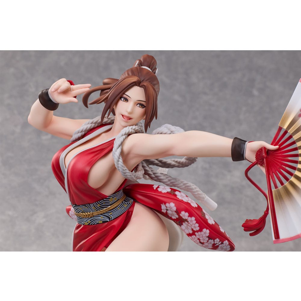Fatal Fury: City of the Wolves B-Style PVC Statue 1/4 Mai Shiranui: Dance of the Cherry Blossom Storm Suzaku 40 cm Scalefiguren Yokina