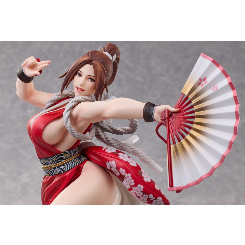 Fatal Fury: City of the Wolves B-Style PVC Statue 1/4 Mai Shiranui: Dance of the Cherry Blossom Storm Suzaku 40 cm Scalefiguren Yokina