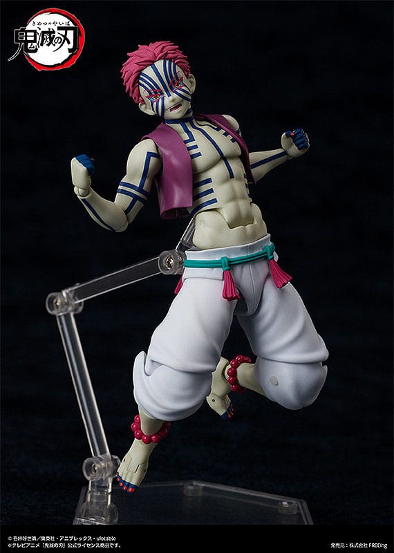 Demon Slayer: Kimetsu no Yaiba Figma Actionfigur Akaza 15 cm Figmas Yokina