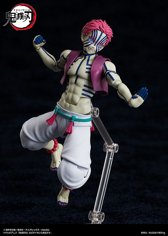 Demon Slayer: Kimetsu no Yaiba Figma Actionfigur Akaza 15 cm Figmas Yokina
