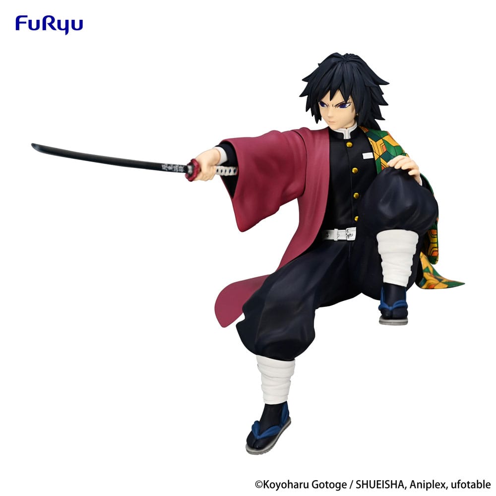 Demon Slayer: Kimetsu no Yaiba Noodle Stopper PVC Statue Tomioka Giyu 14 cm Prizefiguren Yokina