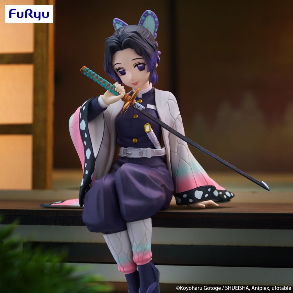 Demon Slayer: Kimetsu no Yaiba Noodle Stopper PVC Statue Kocho Shinobu 11 cm Prizefiguren Yokina