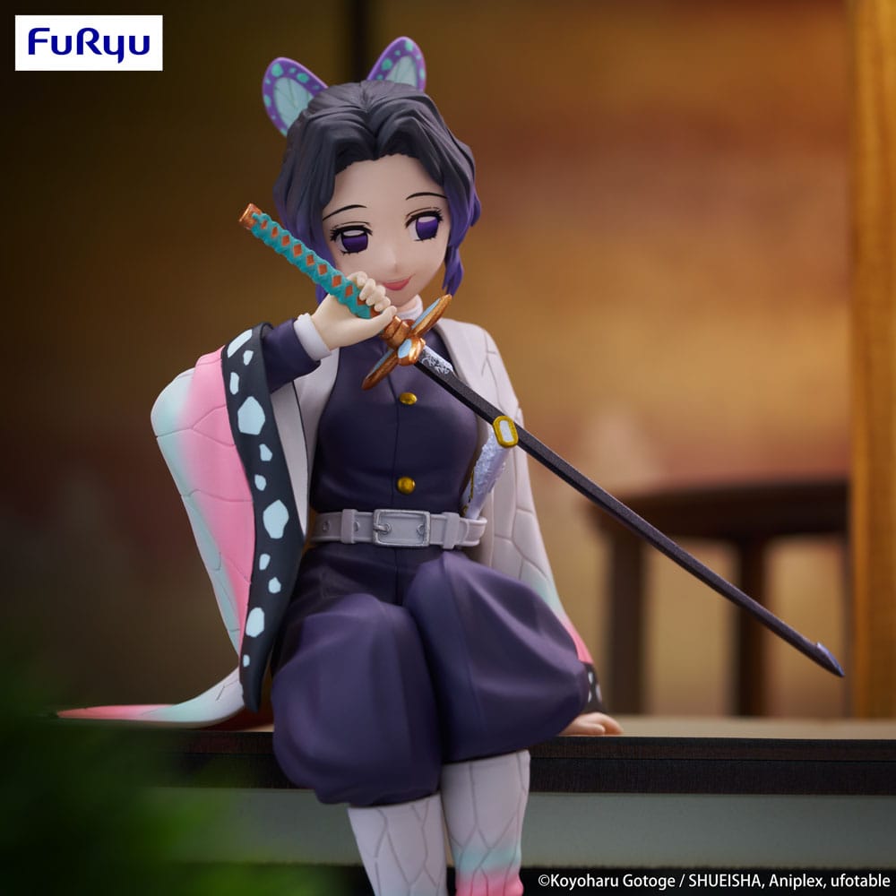Demon Slayer: Kimetsu no Yaiba Noodle Stopper PVC Statue Kocho Shinobu 11 cm Prizefiguren Yokina