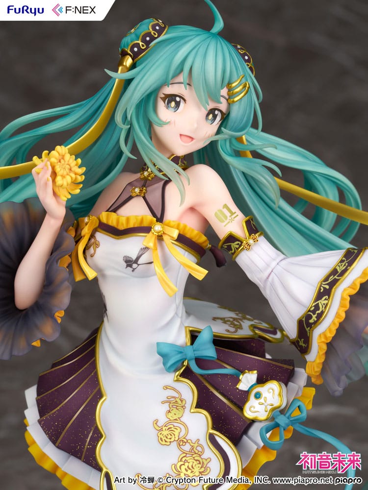 Hatsune Miku F:NEX PVC Statue 1/7 Hatsune Miku Mid-Autumn Festival Ver. 27 cm Scalefiguren Yokina