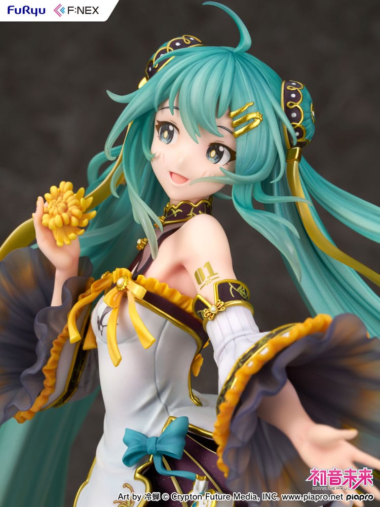 Hatsune Miku F:NEX PVC Statue 1/7 Hatsune Miku Mid-Autumn Festival Ver. 27 cm Scalefiguren Yokina