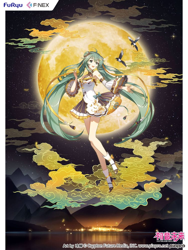 Hatsune Miku F:NEX PVC Statue 1/7 Hatsune Miku Mid-Autumn Festival Ver. 27 cm Scalefiguren Yokina