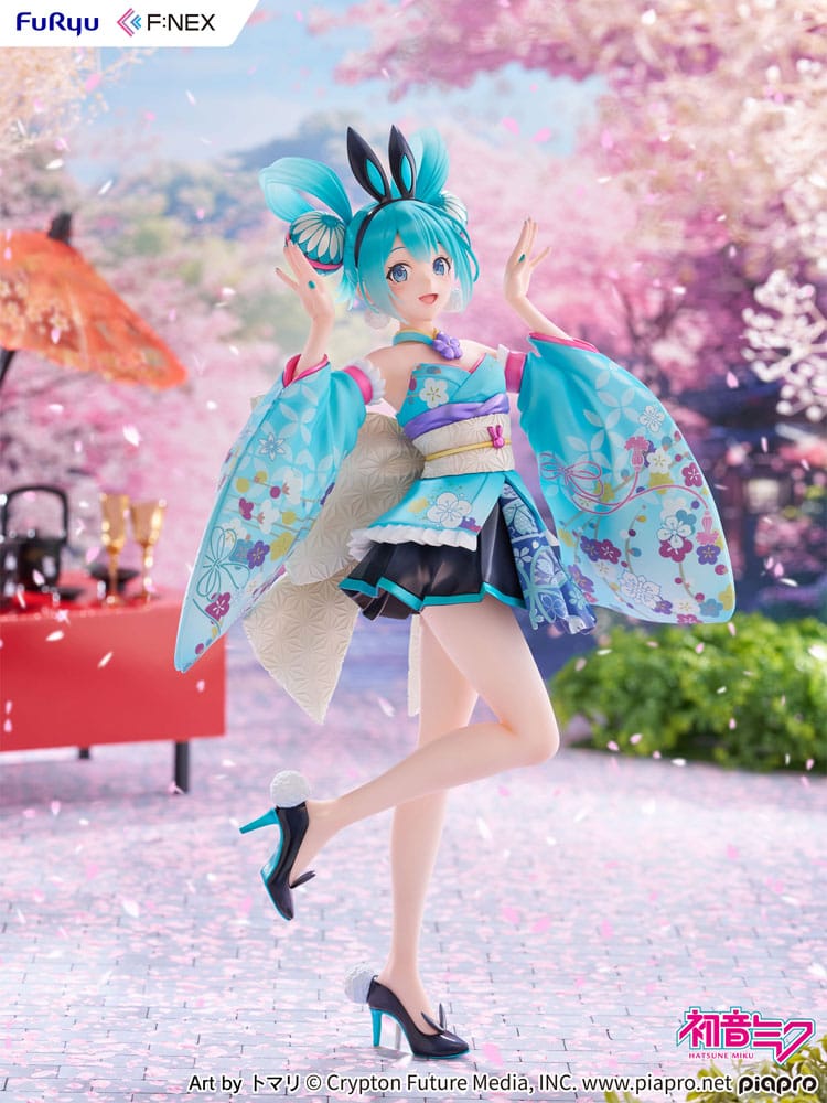 Hatsune Miku F:NEX PVC Statue 1/7 Hatsune Miku Wa-bunny 27 cm Scalefiguren Yokina