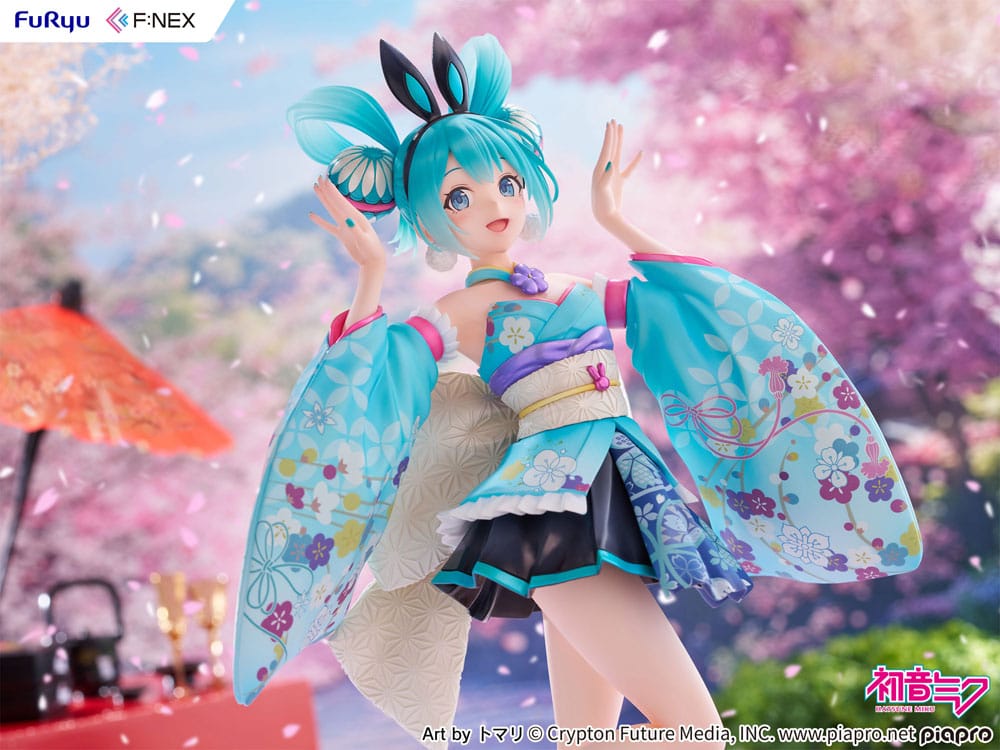 Hatsune Miku F:NEX PVC Statue 1/7 Hatsune Miku Wa-bunny 27 cm Scalefiguren Yokina