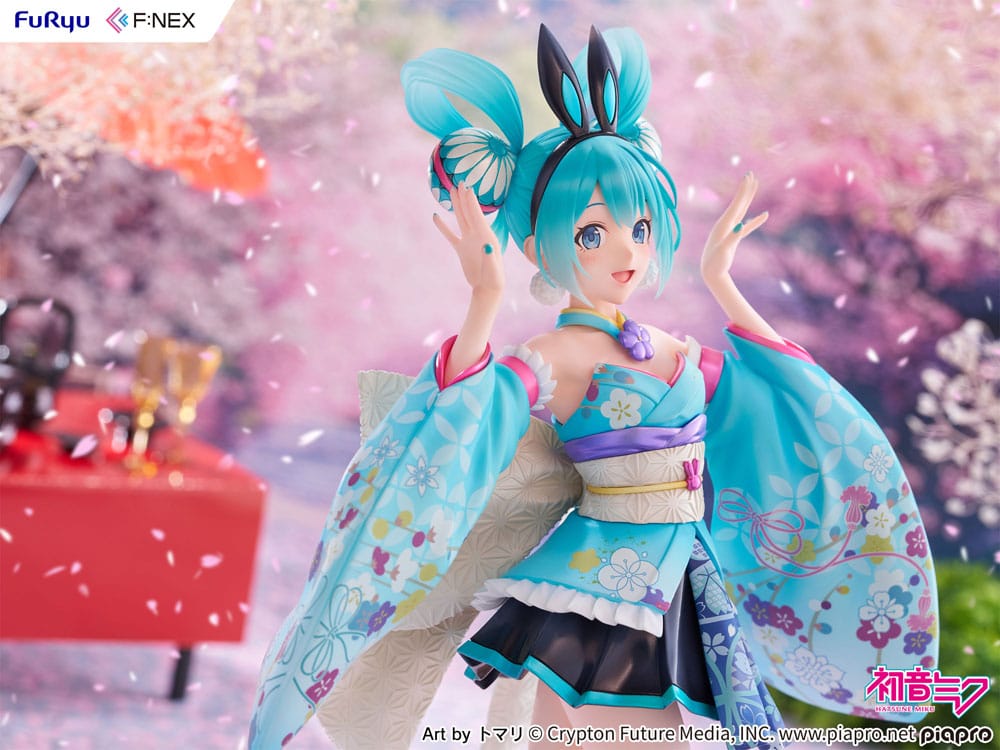 Hatsune Miku F:NEX PVC Statue 1/7 Hatsune Miku Wa-bunny 27 cm Scalefiguren Yokina