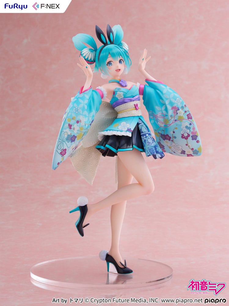Hatsune Miku F:NEX PVC Statue 1/7 Hatsune Miku Wa-bunny 27 cm Scalefiguren Yokina