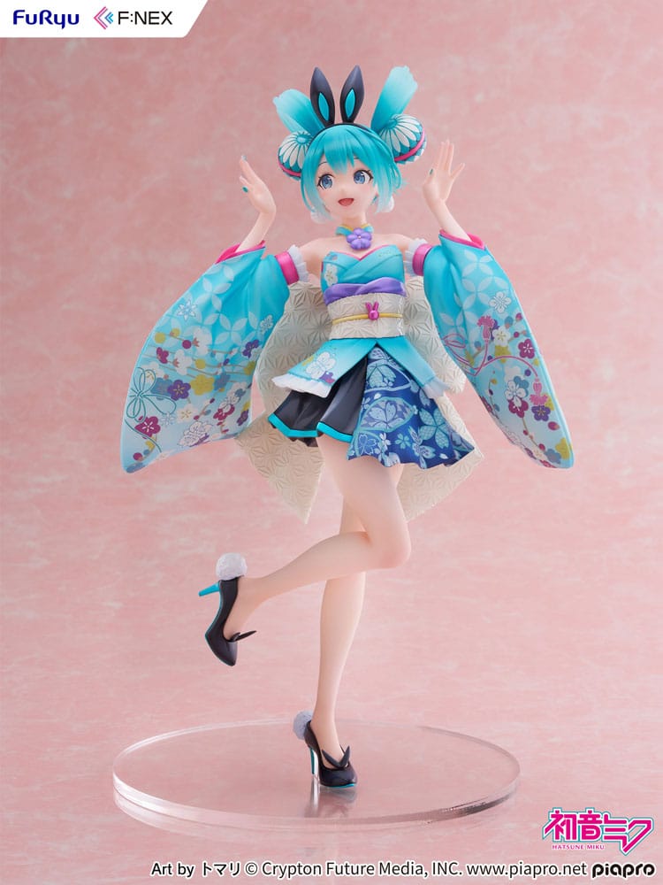 Hatsune Miku F:NEX PVC Statue 1/7 Hatsune Miku Wa-bunny 27 cm Scalefiguren Yokina
