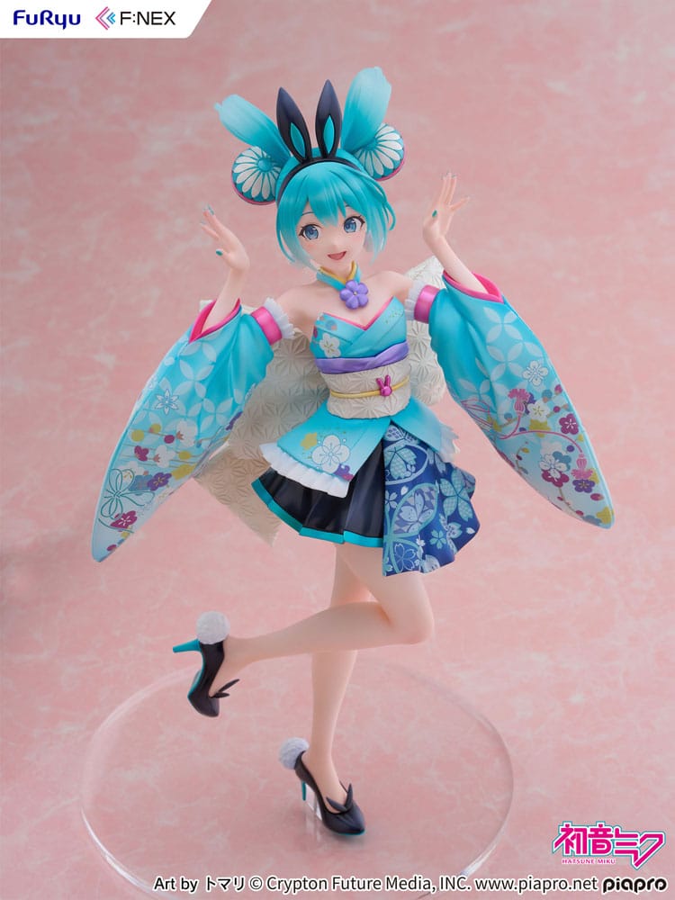 Hatsune Miku F:NEX PVC Statue 1/7 Hatsune Miku Wa-bunny 27 cm Scalefiguren Yokina