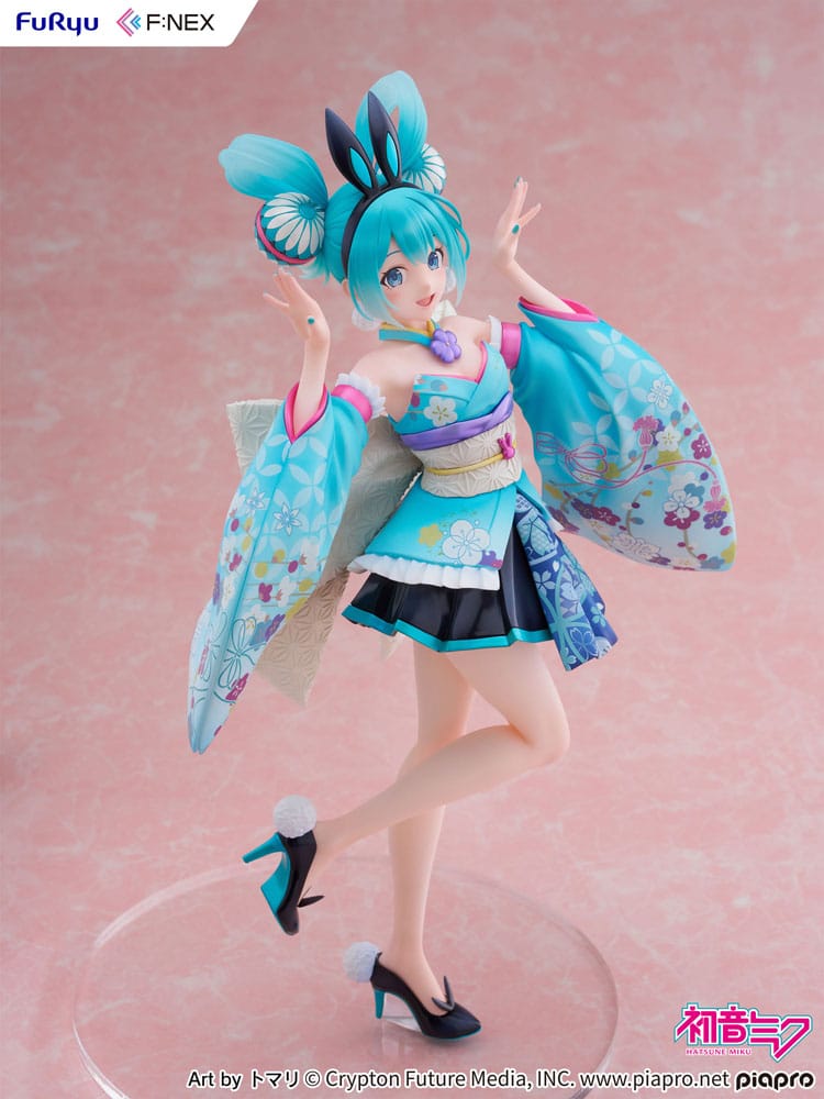 Hatsune Miku F:NEX PVC Statue 1/7 Hatsune Miku Wa-bunny 27 cm Scalefiguren Yokina