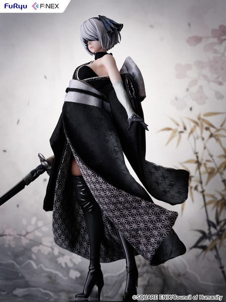 Nier: Automata Ver1.1a F:Nex PVC Statue 1/4 2B Japanese Doll 43 cm Scalefiguren Yokina