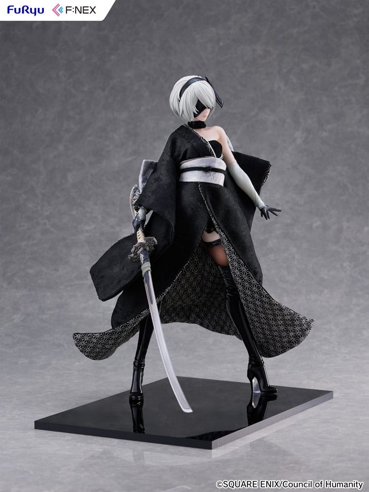 Nier: Automata Ver1.1a F:Nex PVC Statue 1/4 2B Japanese Doll 43 cm Scalefiguren Yokina