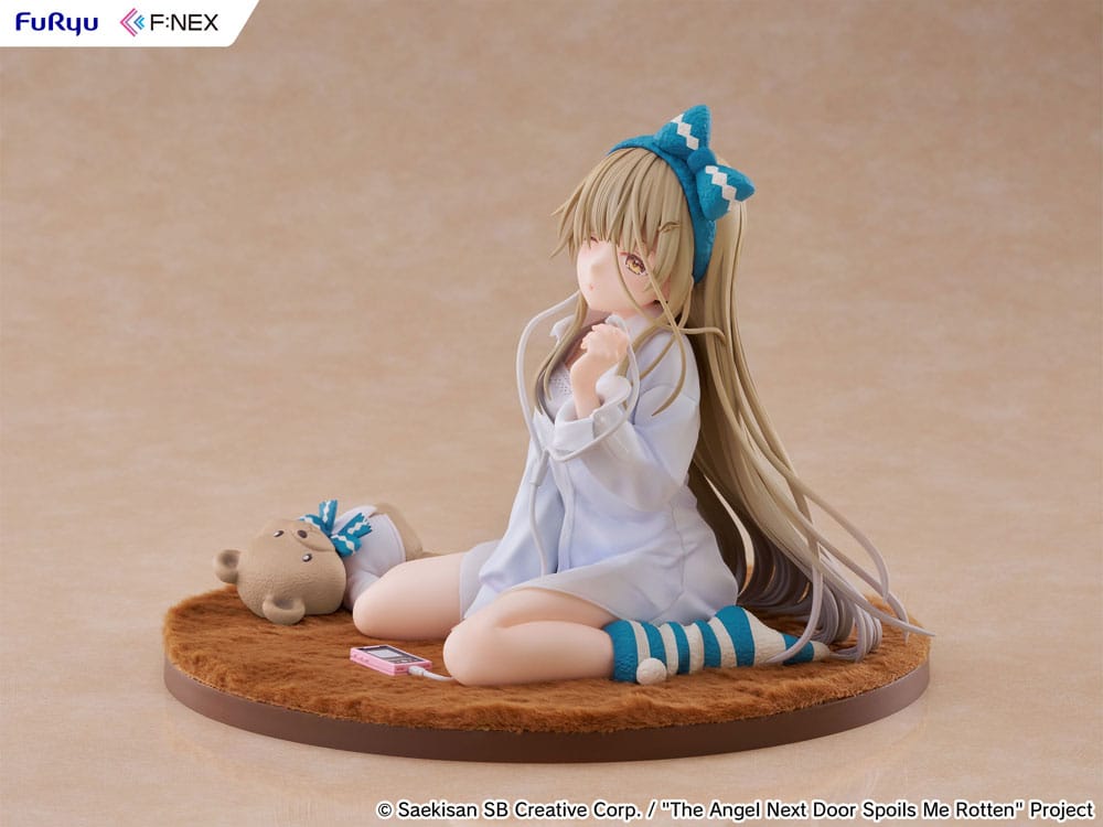 The Angel Next Door Spoils Me Rotten F:Nex PVC Statue 1/7 Mahiru Shiina Relax Ver. 14 cm Scalefiguren Yokina