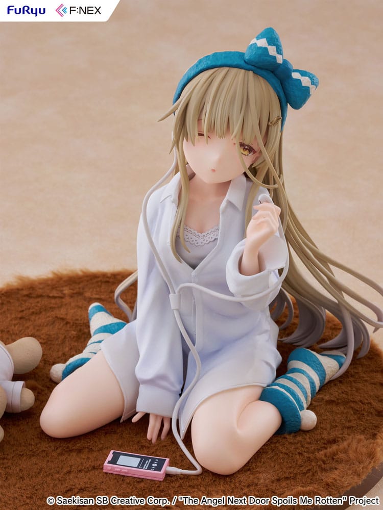 The Angel Next Door Spoils Me Rotten F:Nex PVC Statue 1/7 Mahiru Shiina Relax Ver. 14 cm Scalefiguren Yokina