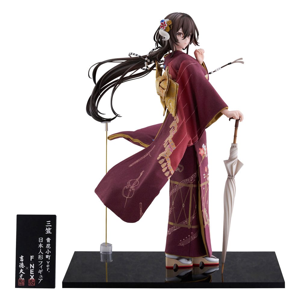 Azur Lane F:Nex PVC Statue 1/4 Mikasa blue flower komachi Ver. Japanese Doll 43 cm Scalefiguren Yokina