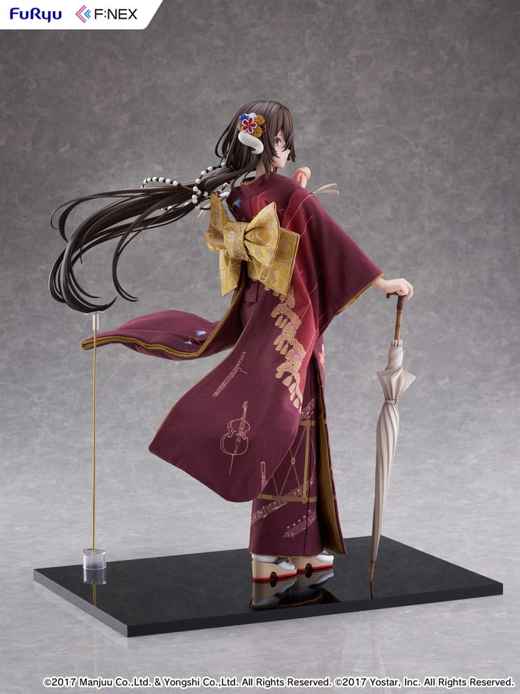 Azur Lane F:Nex PVC Statue 1/4 Mikasa blue flower komachi Ver. Japanese Doll 43 cm Scalefiguren Yokina