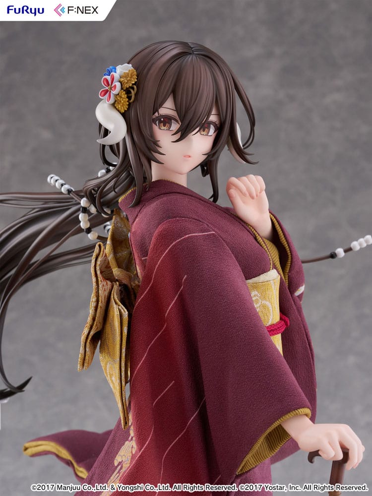 Azur Lane F:Nex PVC Statue 1/4 Mikasa blue flower komachi Ver. Japanese Doll 43 cm Scalefiguren Yokina