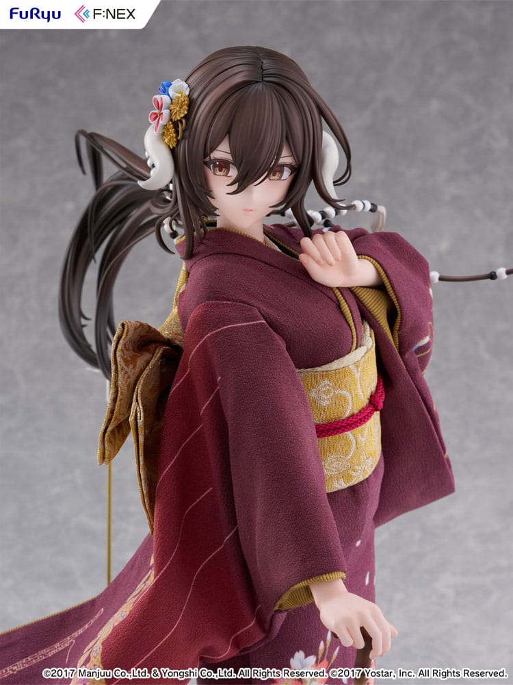 Azur Lane F:Nex PVC Statue 1/4 Mikasa blue flower komachi Ver. Japanese Doll 43 cm Scalefiguren Yokina