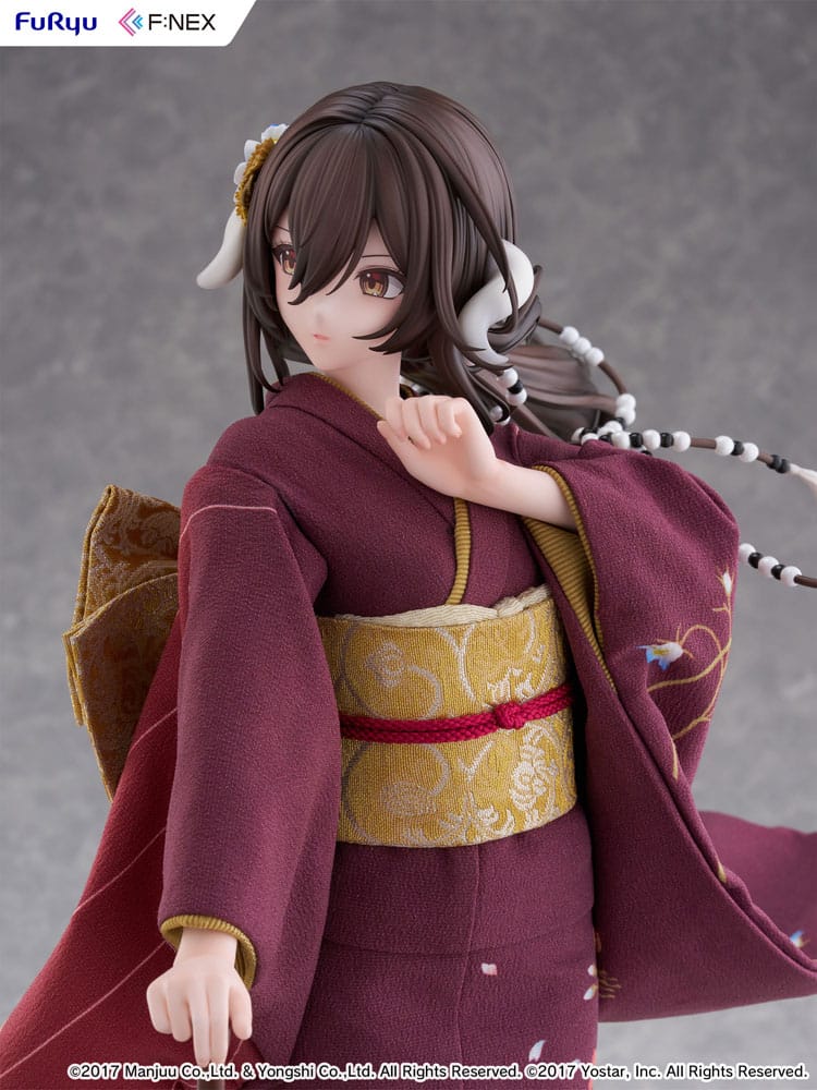 Azur Lane F:Nex PVC Statue 1/4 Mikasa blue flower komachi Ver. Japanese Doll 43 cm Scalefiguren Yokina