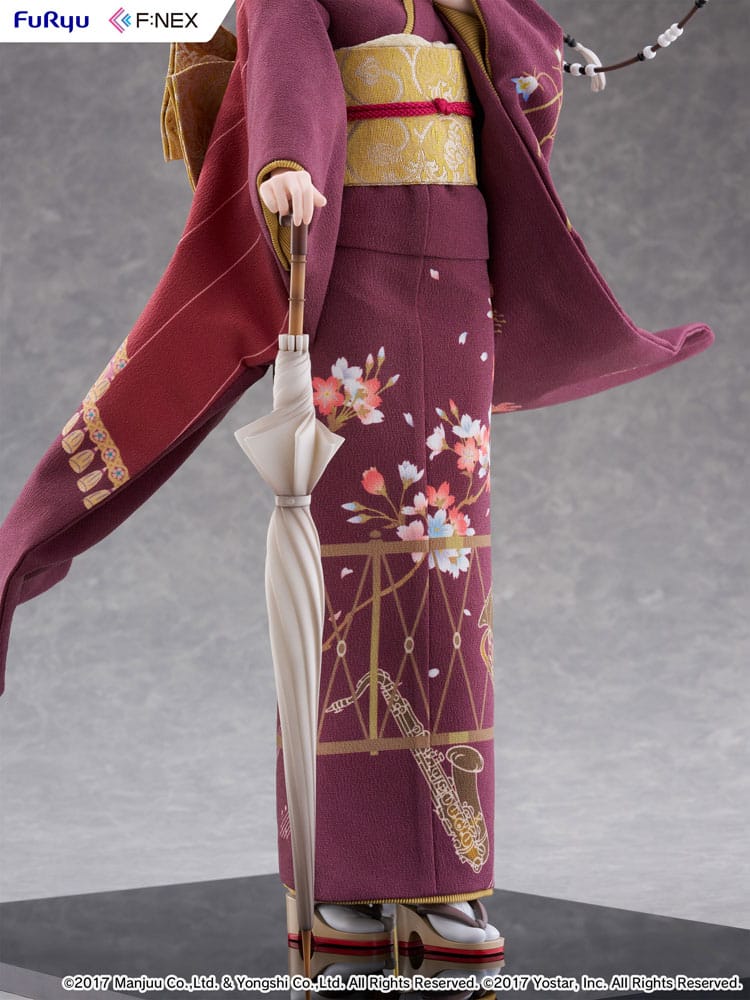 Azur Lane F:Nex PVC Statue 1/4 Mikasa blue flower komachi Ver. Japanese Doll 43 cm Scalefiguren Yokina