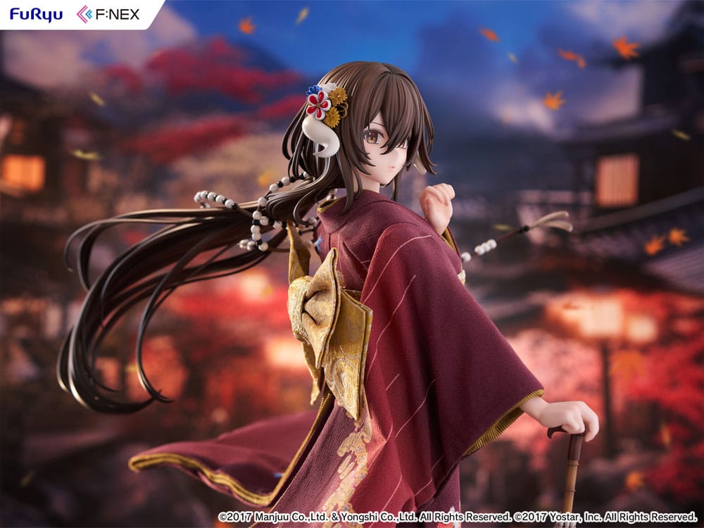 Azur Lane F:Nex PVC Statue 1/4 Mikasa blue flower komachi Ver. Japanese Doll 43 cm Scalefiguren Yokina
