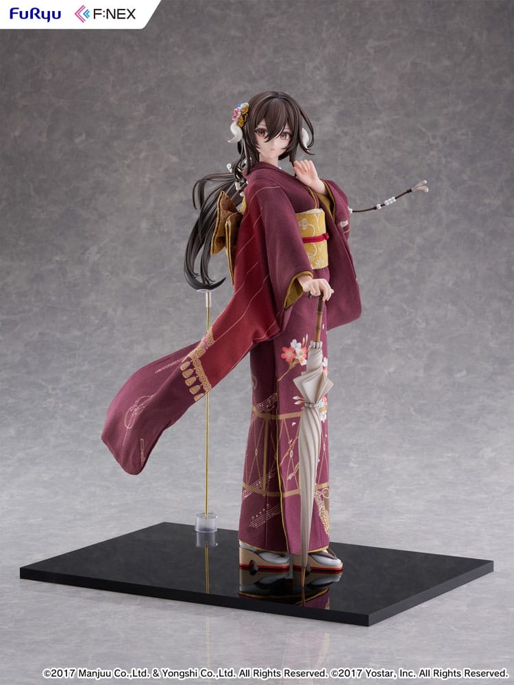 Azur Lane F:Nex PVC Statue 1/4 Mikasa blue flower komachi Ver. Japanese Doll 43 cm Scalefiguren Yokina