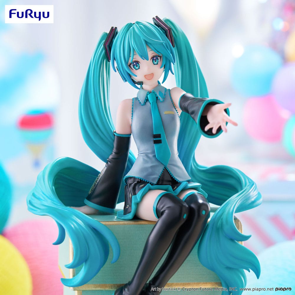 Hatsune Miku Noodle Stopper PVC Statue Hatsune Miku Nardack Ver. 14 cm Prizefiguren Yokina